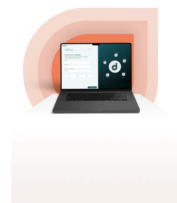 DVERSI running on a laptop